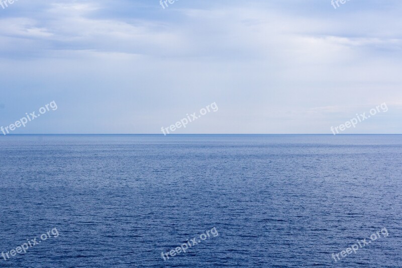 Sea Horizon Sky Ocean Arctic Ocean