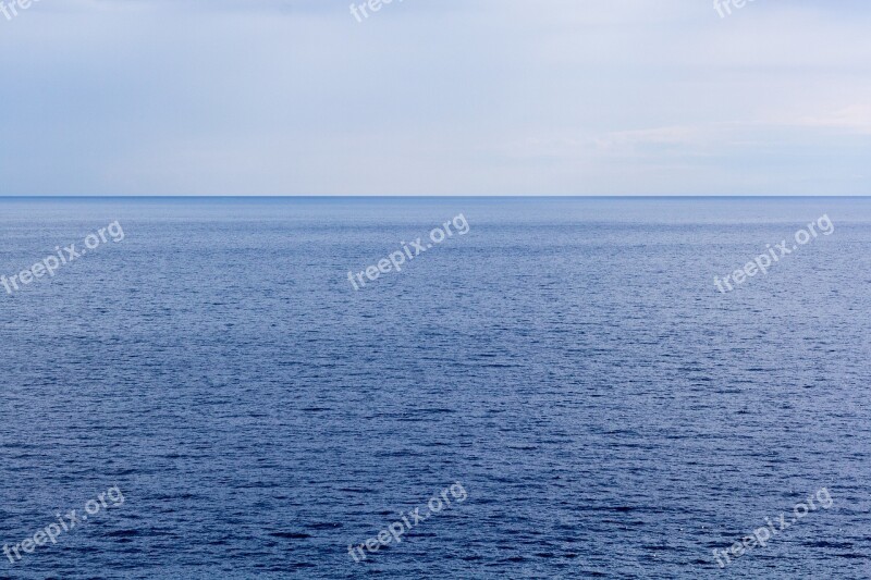 Sea Horizon Sky Ocean Arctic Ocean