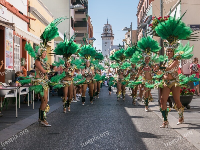 Carnival Troupe Dance Costume Female