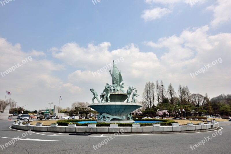 Korea Cemetery National Cemetery Copper Works Free Photos