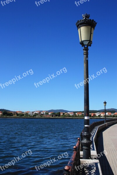 Street Lamp Old Streetlight Promenade Spain Free Photos