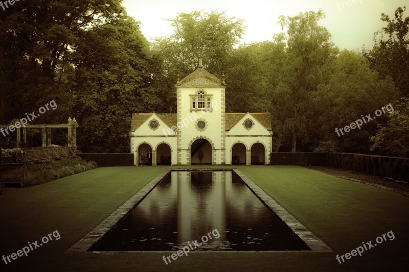 Bodnant Garden Needle Mill Reflections Free Photos