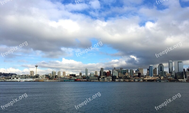 Seattle Seattle Waterfront Wa Free Photos