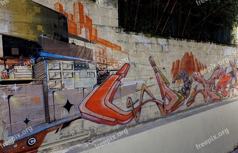 Fresco Mural Street Art Wall Graffiti Paintings