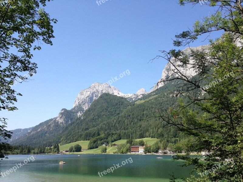 Hintersee Austria Ramsau Free Photos