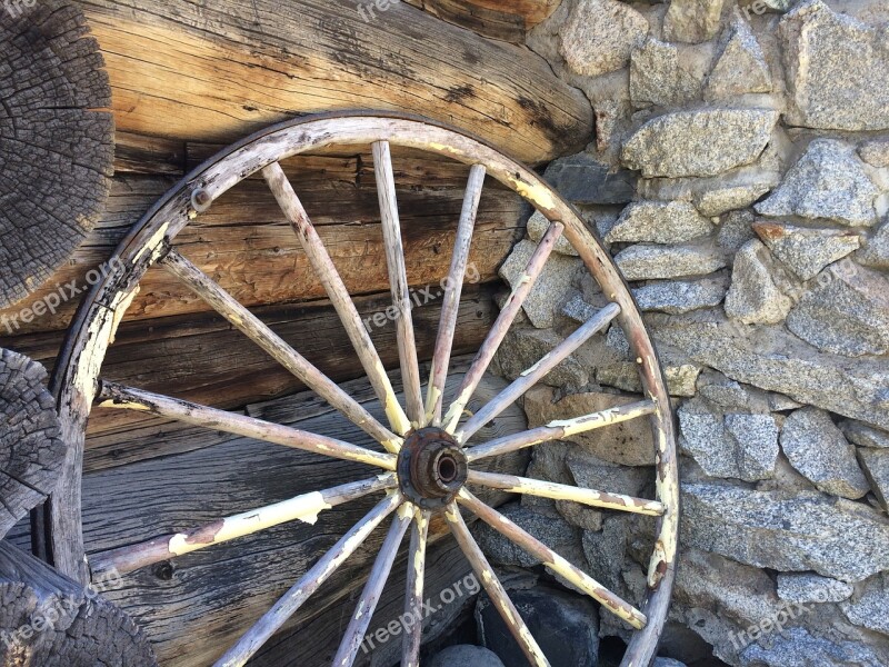 Wagon Wheel Mammoth Old Free Photos