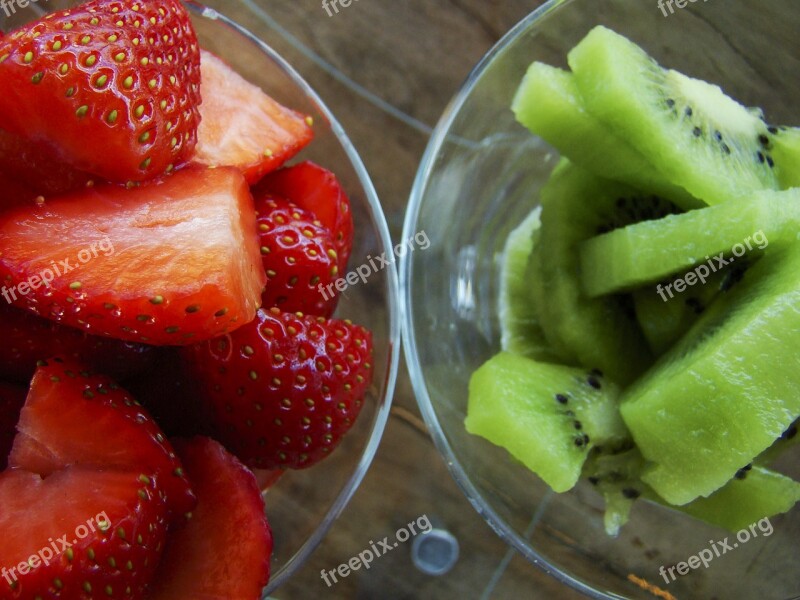 Strawberry Kiwi Dessert Fruit Power Supply