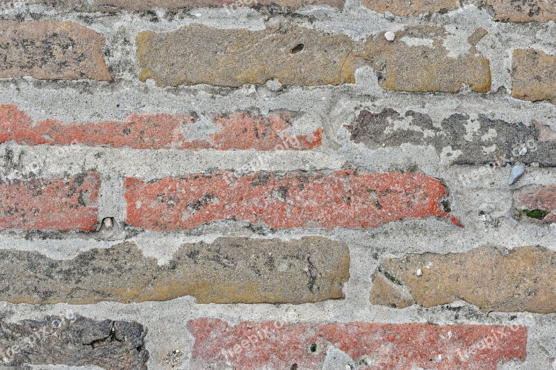 Wall Bricks Building Plaster Texture