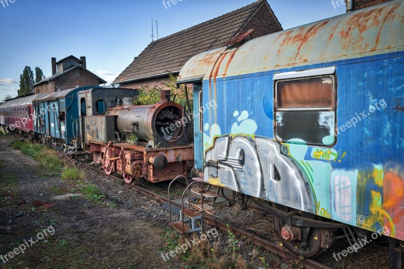 Railway Steam Locomotive Loco Locomotive Rail Traffic