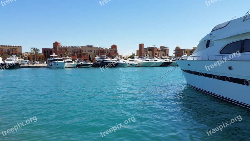 El Gouna Egypt Red Sea Port Free Photos