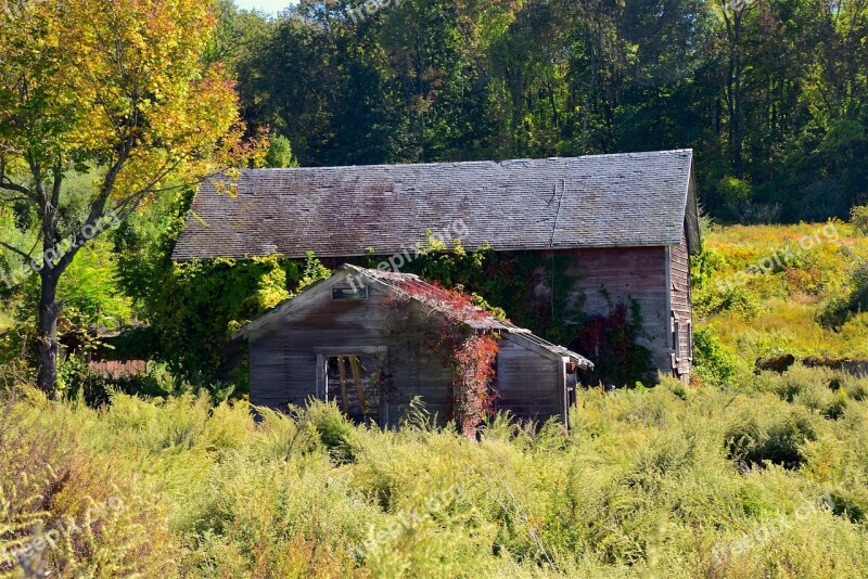 Old Building Rural Old Building Wood