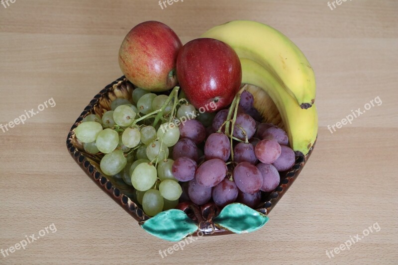 Fruit Bowl Fruit Basket Decoration Food Fruit