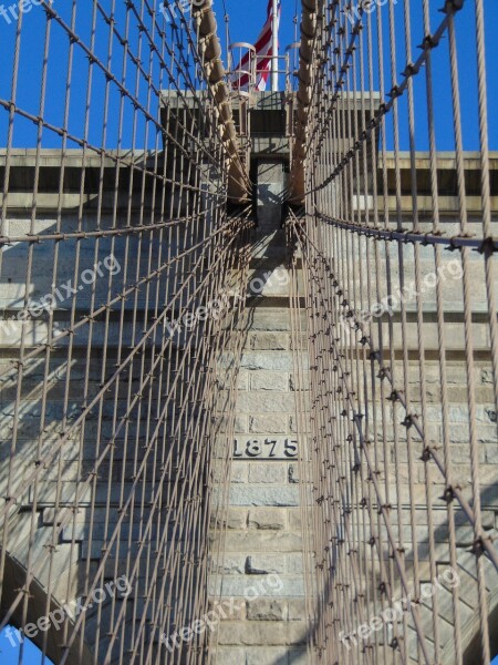 Brooklyn Bridge City New York