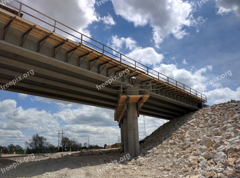 Construction Bridge Structure Bridge Construction Engineering