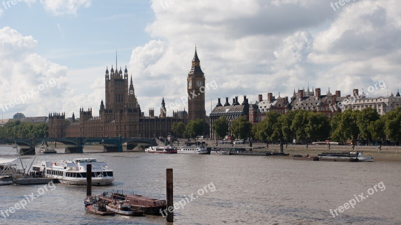 Travel London Thames Free Photos