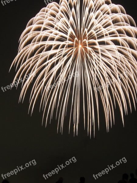 Fireworks Night Sky Summer Summer In Japan Free Photos