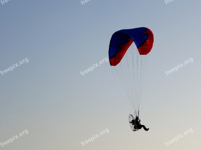 Sky Paragliding Extreme Sport Hobby