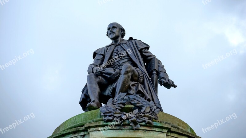 William Shakespeare Statue Shakespeare William England