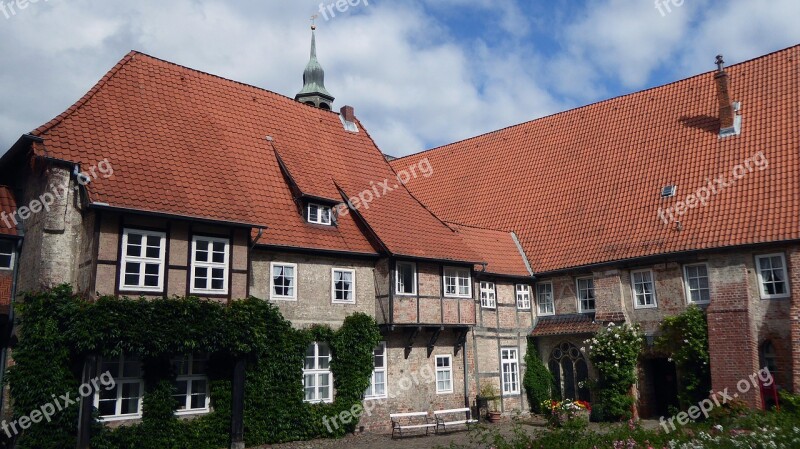 Monastery Lüneburg Ancient Romantic Building