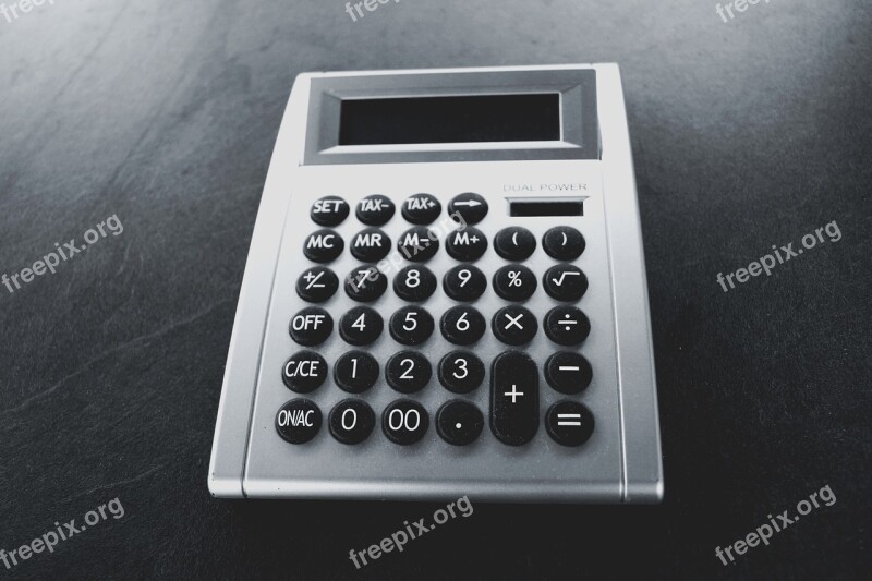 Calculator Device Count Pay Numbers