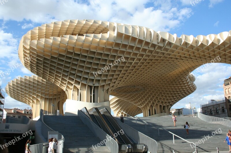 Seville Architecture Spain Metropol Parasol By Jürgen Mayer-hermann