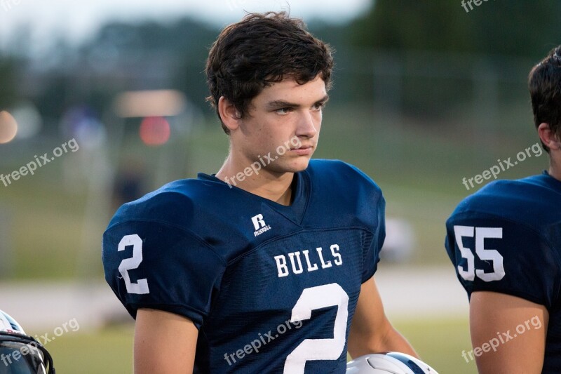 High School Football Coin Toss Captain Sport