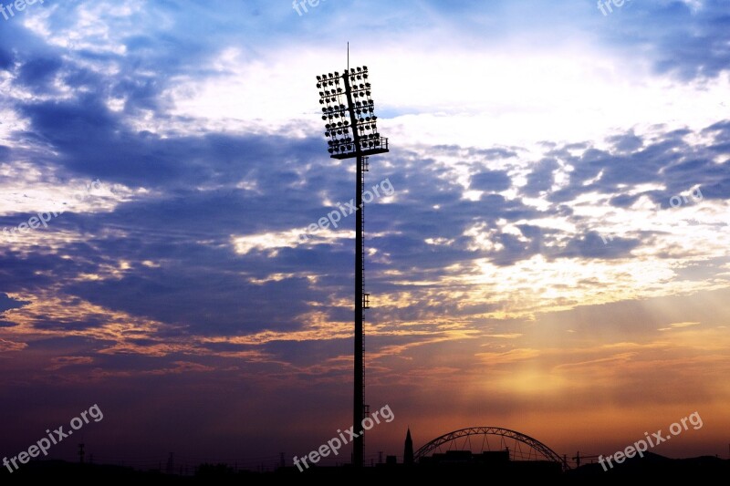 Rain Holy Light The Scenery Sky The Sun's Rays