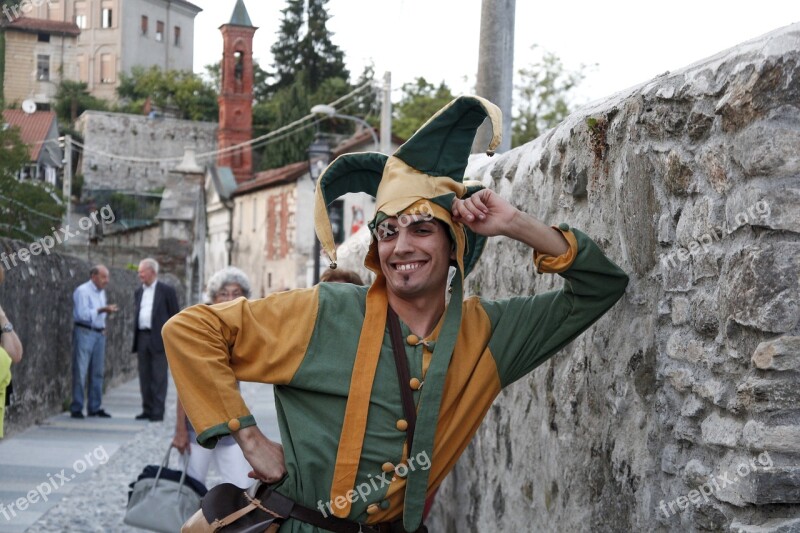 Jester City Middle Ages Costume Free Photos