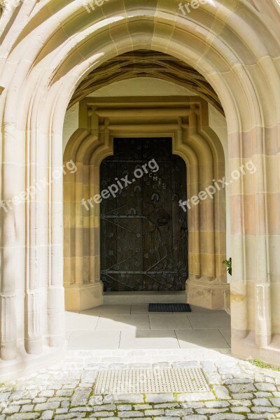 Church Goal Door Input Portal