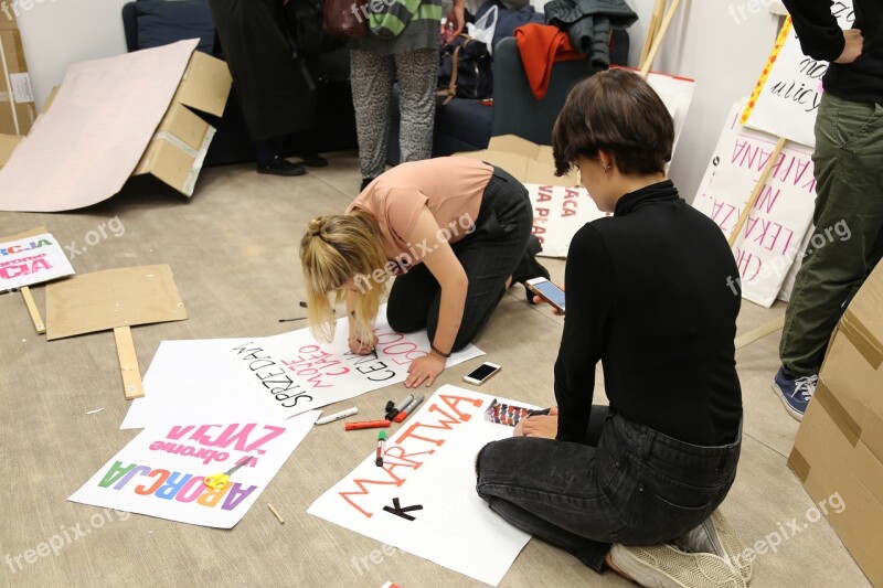 Activism Women Demo A Manifestation Of Protest