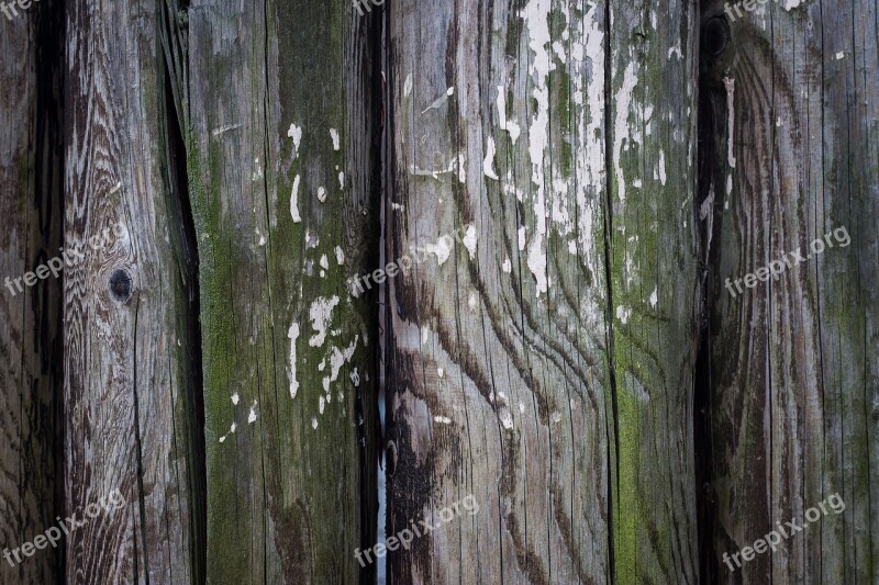 Wooden Fence Wood Barrier Atmosphere Architecture