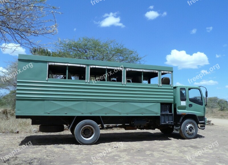 Truck Safari Jeep Africa Kenya