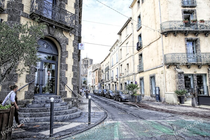 Street City Urban Shops Sidewalk