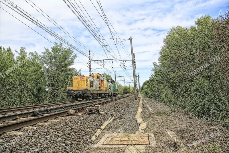 Train Sncf Track Railway Transport