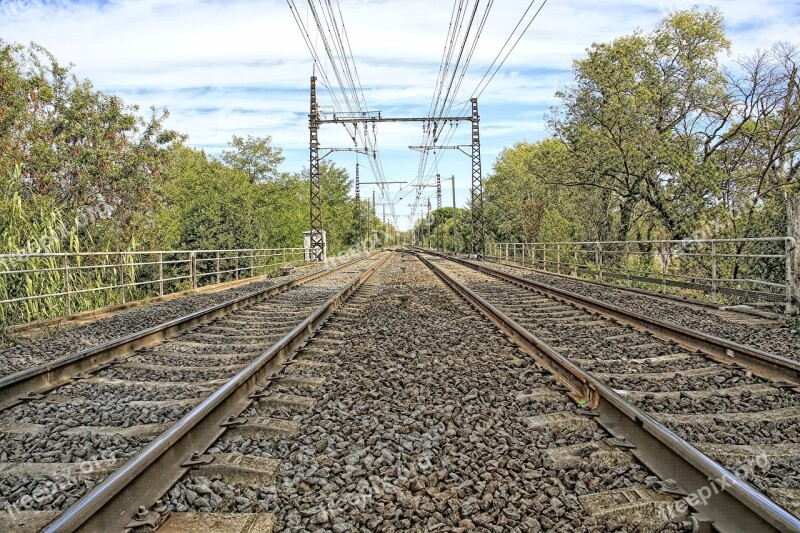 Railway Rail Track Sncf Railway Track