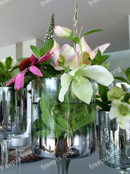 Deco Decoration Table Decorations Vases Flowers