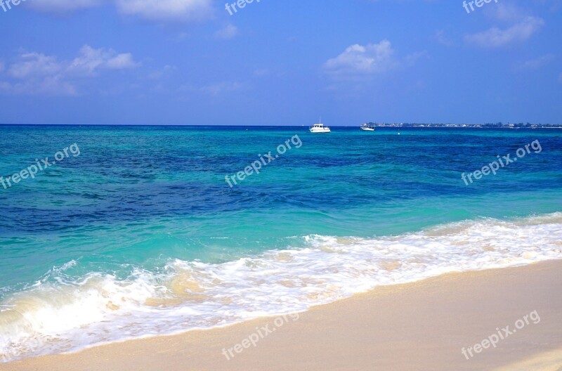 Caribbean Beach Sea Ocean Rest