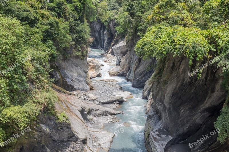 Taiwan Taroko Environment Nature Mountains