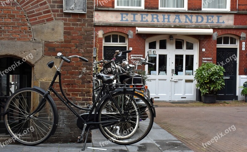 Amsterdam Bike Netherlands Holland Travel