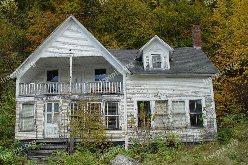 Haunted House Vermont Willoughby Lakes Mountains