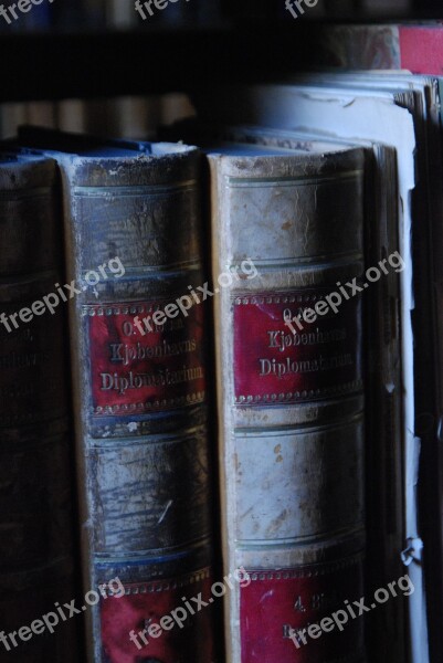 Books Old Library Antique Literature