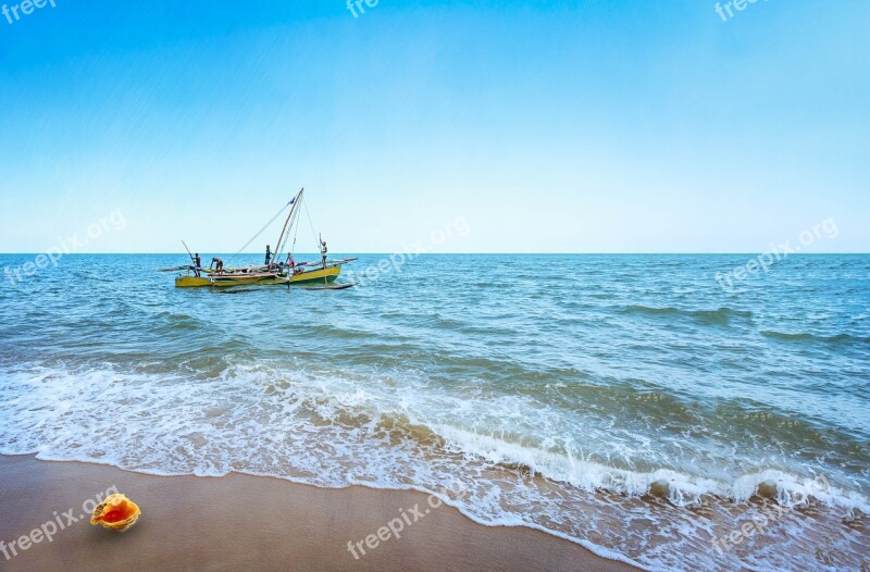 Beach Sea Sand Sandy Beach Summer