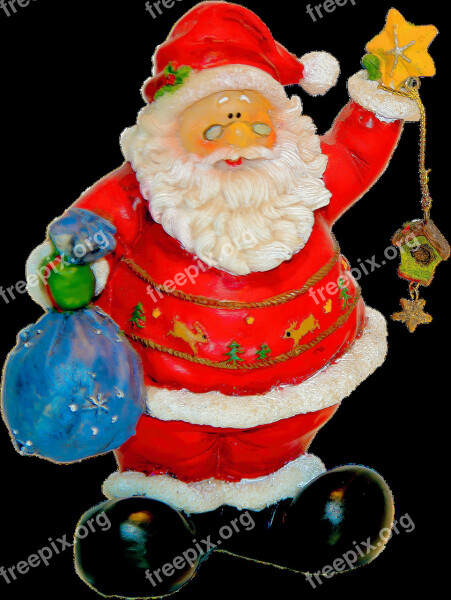 Isolated Christmas Figure Decoration Advent Christmas Jewelry