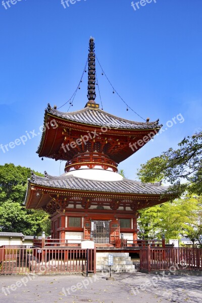 Japan Saitama Prefecture Saitama Kawagoe Pagoda