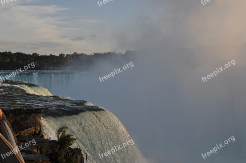 Niagara Falls Canada Waterfall Mist