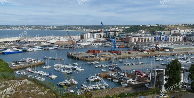 Jersey St Helier Capital Channel Islands England