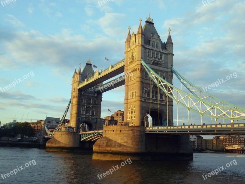 Tower Bridge London Tower Bridge River