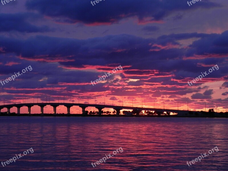 Sunrise Causeway Jensen Beach Florida Indian River