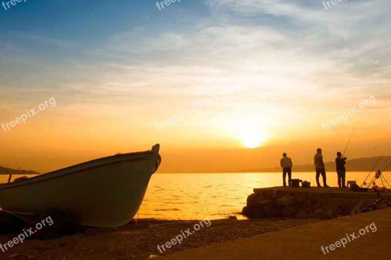 Marine Landscape Nature Peace Beach