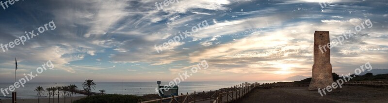 Panoramic Sunset Cabopino Marbella Malaga